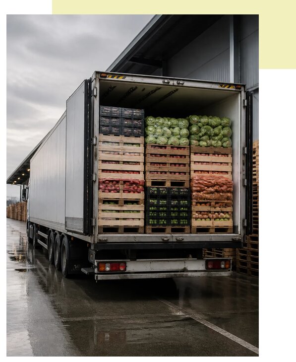 Перевозка плодоовощной продукции в Северодвинск по цене от 5061 р. | Агросервис-Свр