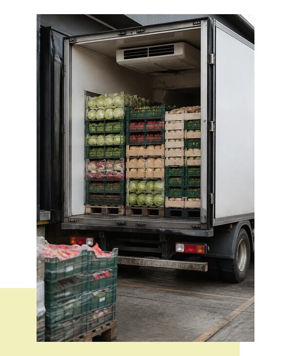 Перевозка плодоовощной продукции оптом напрямую в Северодвинск